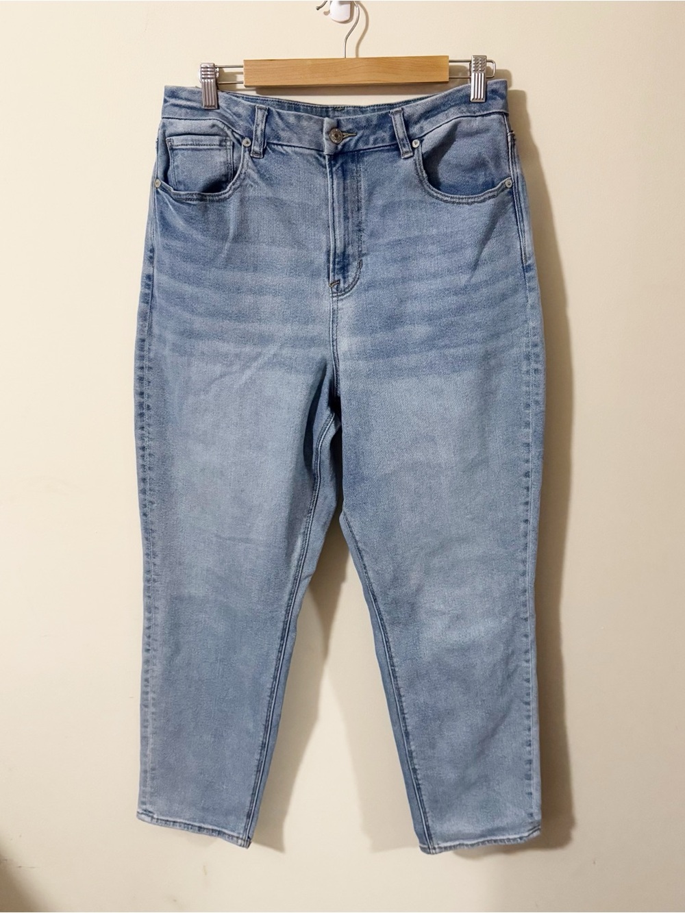 American Eagle Curvy Mom Jeans Size 12 Regular Womens Denim